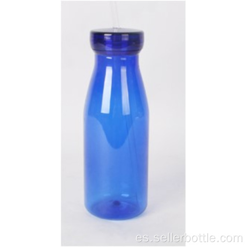 Botella de leche de pared simple de 500 ml